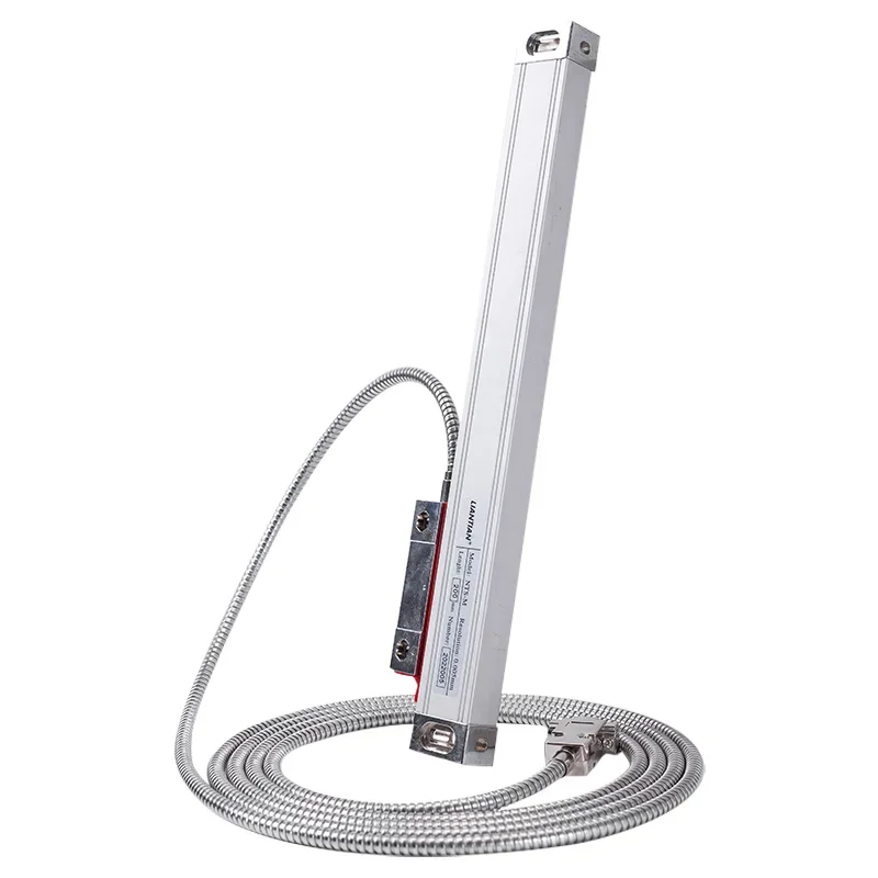Escala de vidro dro linear fina de 0.005mm ttl 5vdc 450mm-1000mm, régua de grade, deslocamento do sensor para máquina de torno de fresagem - Image 4