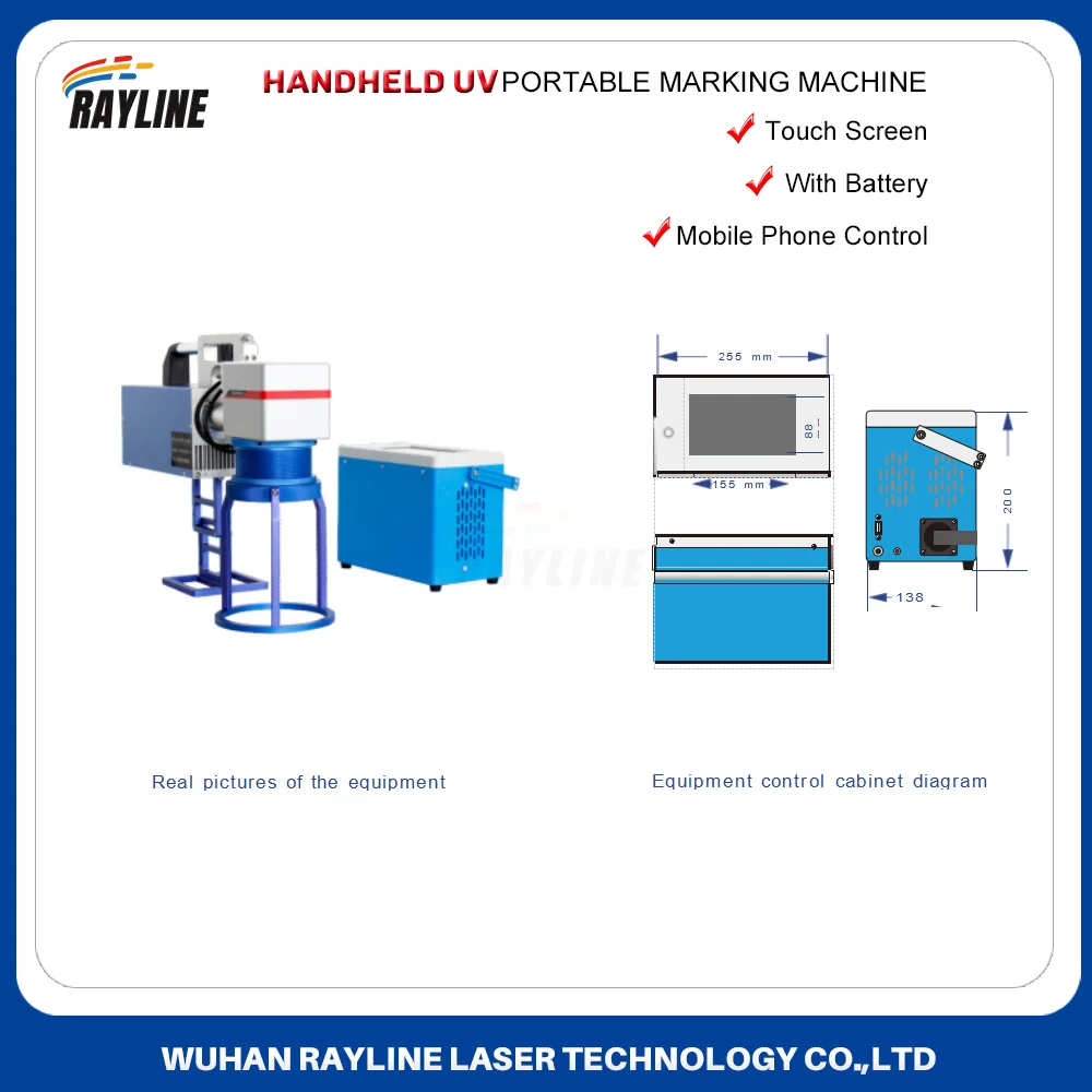 Nova máquina de marcação a laser universal uv, fibra 355nm, máquina de gravação para vidro, madeira, pvc, aço inoxidável, todos os materiais 3w 5w
