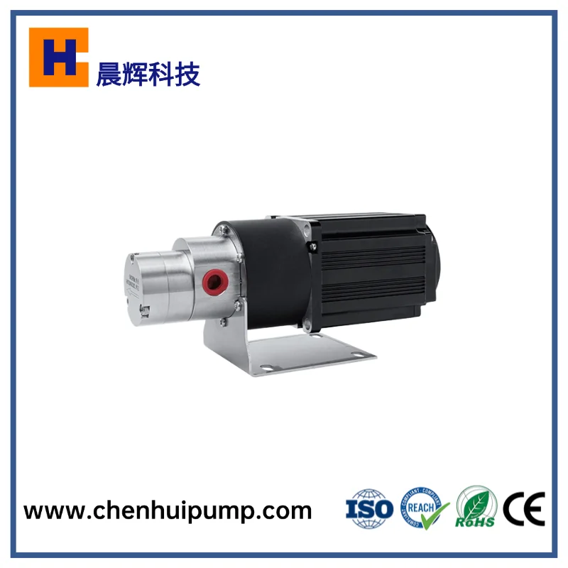 Low Noise No leakage 316L Stainless Steel Micro Metering Pump MPB030 150W Brushless Motor Hydraulic Magnetic Gear Pump