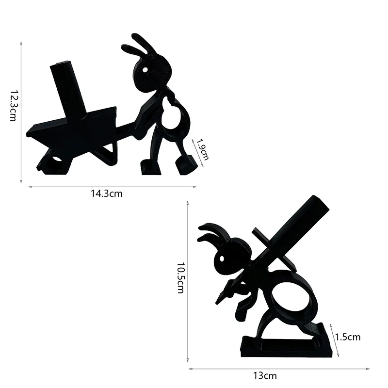 3D Printing Ant Shaped Tissue Holder New Creative Cute And Simple Animal Tissue Hanger Practical Paper Holder Home Decoration - Image 6