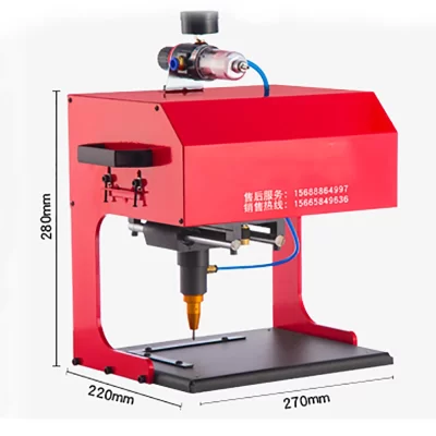 CFZHTE Pneumatic Marking Machine 200*130mm, Electric Marking Machine, Table Type Nameplate Metal Marking Machine