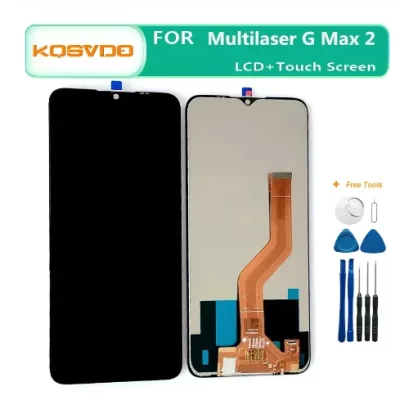 New 6.52" For Multilaser G Max 2 LCD Display Touch Screen Digitizer Mobile Phone S156 LCD Screens Glass Panel Sensor RepairParts
