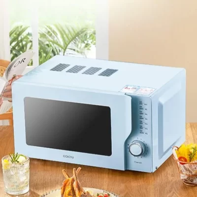 Microwave oven household kitchen small mini mechanical 700W high power 20L large capacity portable microwave oven