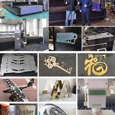 Máquinas de corte a laser de fibra 3kw 6kw 6000 por 2500mm para metal de aço 18mm