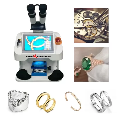 Jóias Laser Máquina De Solda, Desktop Laser Ouro CCD Câmera Soldador para Óculos Frame Gold Silver Repair