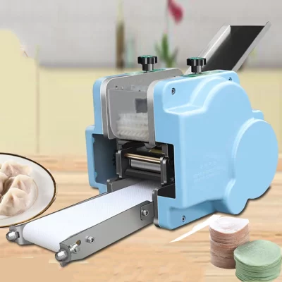 dumpling wrapper machine electric automatic Wonton Wrappers Maker Machine Roll dough Press Commercial 9cm Dumpling skin 110/220v