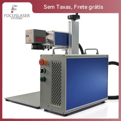 Máquina de marcação a laser de fibra raycus 30w 50w, gravação em ouro, prata, pulseira, anel, joias, copo de aço inoxidável, corte de cartão de metal preço incluindo impostos, Frete grátis, Produto no Brasil