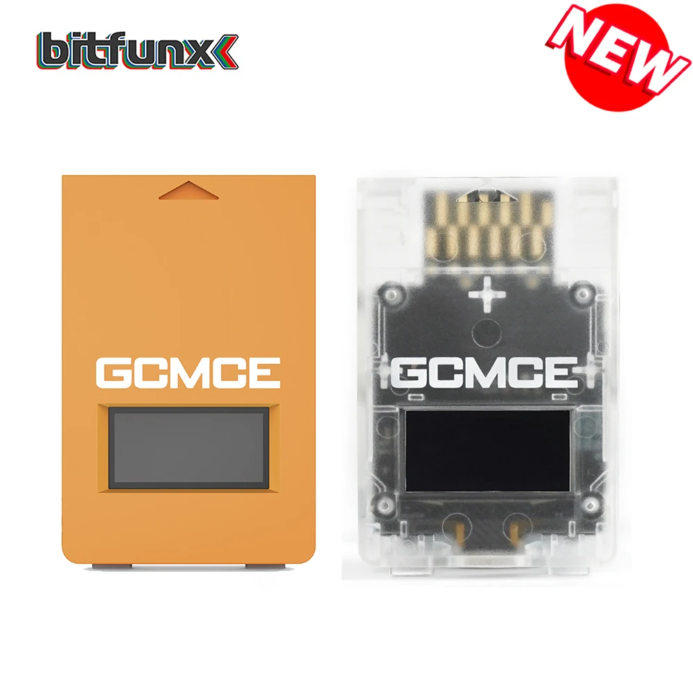 Bitfunx GCMCE FlipperMCE Memory card Reader Adapter for Store Saves for NGC GameCube Wii (RVL-001) Game Console