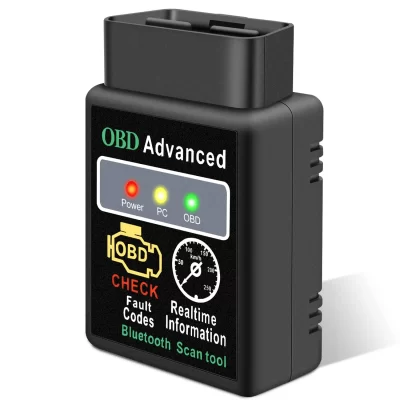 Sem fio Diagnóstico Leitor de Código, OBD2 Scanner, Adaptador BT, OBD II Scan Tool, Reset & Clear Check, Luz do motor do carro