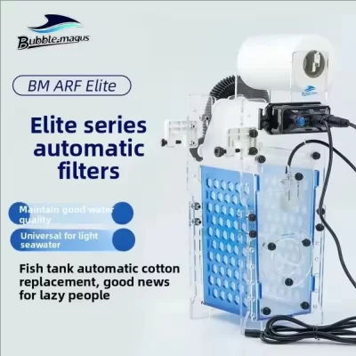 Bolha magus arf elite 2025 nova versão filtro de rolo automático aquário tanque de peixes sistema de filtragem de cárter de lã automático