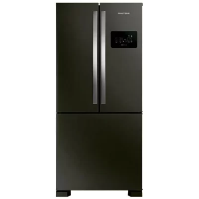 Brastemp Frost Free Side by Side Black Inox 554L BRO85AE - 220V Refrigerator/Cooler