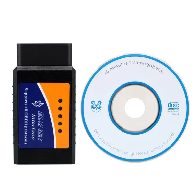 ELM 327 V2.1 OBD2 Universal Car Diagnostic Tools, Code Reader, Bluetooth, Auto Acessórios