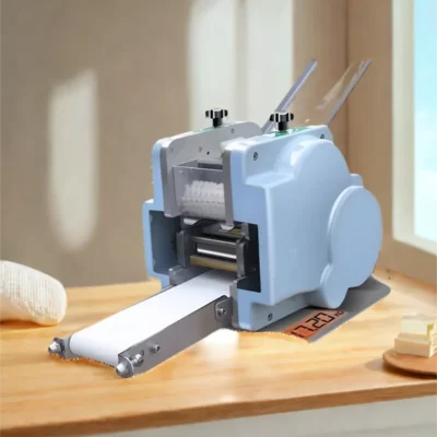 Automatic Wonton Skin Dumpling Wrapper Gyoza Skin Making Machine Home Commercial Round Square Mould Dough Press