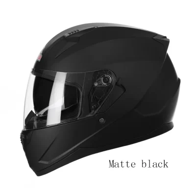 Capacete de motocicleta rosto cheio lente dupla profissional das mulheres dos homens quatro estações dot ece aprovado segurança protetora casco