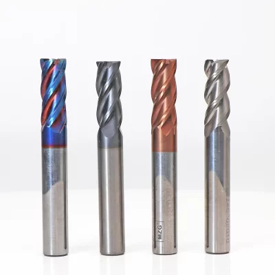MZG 3 Edge 4 Flute HRC 50 55 65 1-20mm Square Milling Cutter Carbide End Mill