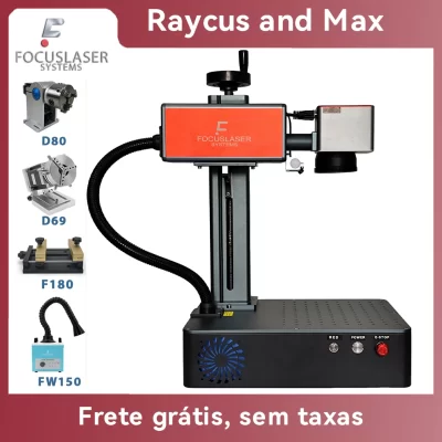 30W Raycus Max Fiber Laser Marking Machine for Marking Stainless Steel Cup Engraving Gold Silver Jewelry Cutting Metal Card