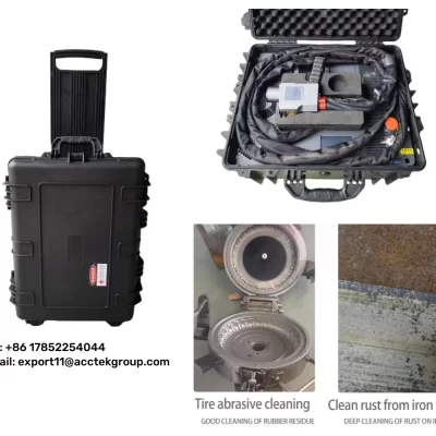 Máquina de limpeza a laser de pulso para madeira madeira 200W 300W 500W mini máquina de limpeza a laser para remoção de ferrugem de óxido de metal