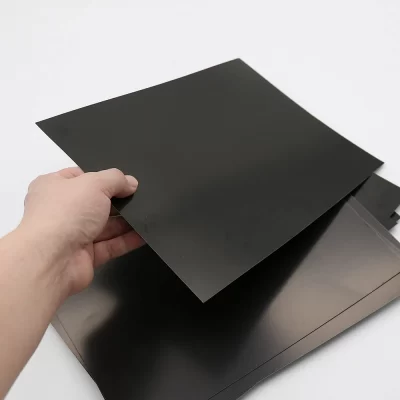 10 pces/50 pces máquina de marcação de gravação a laser teste foto foco papel duplo preto escurecimento papel fibra laser caminho ajustar