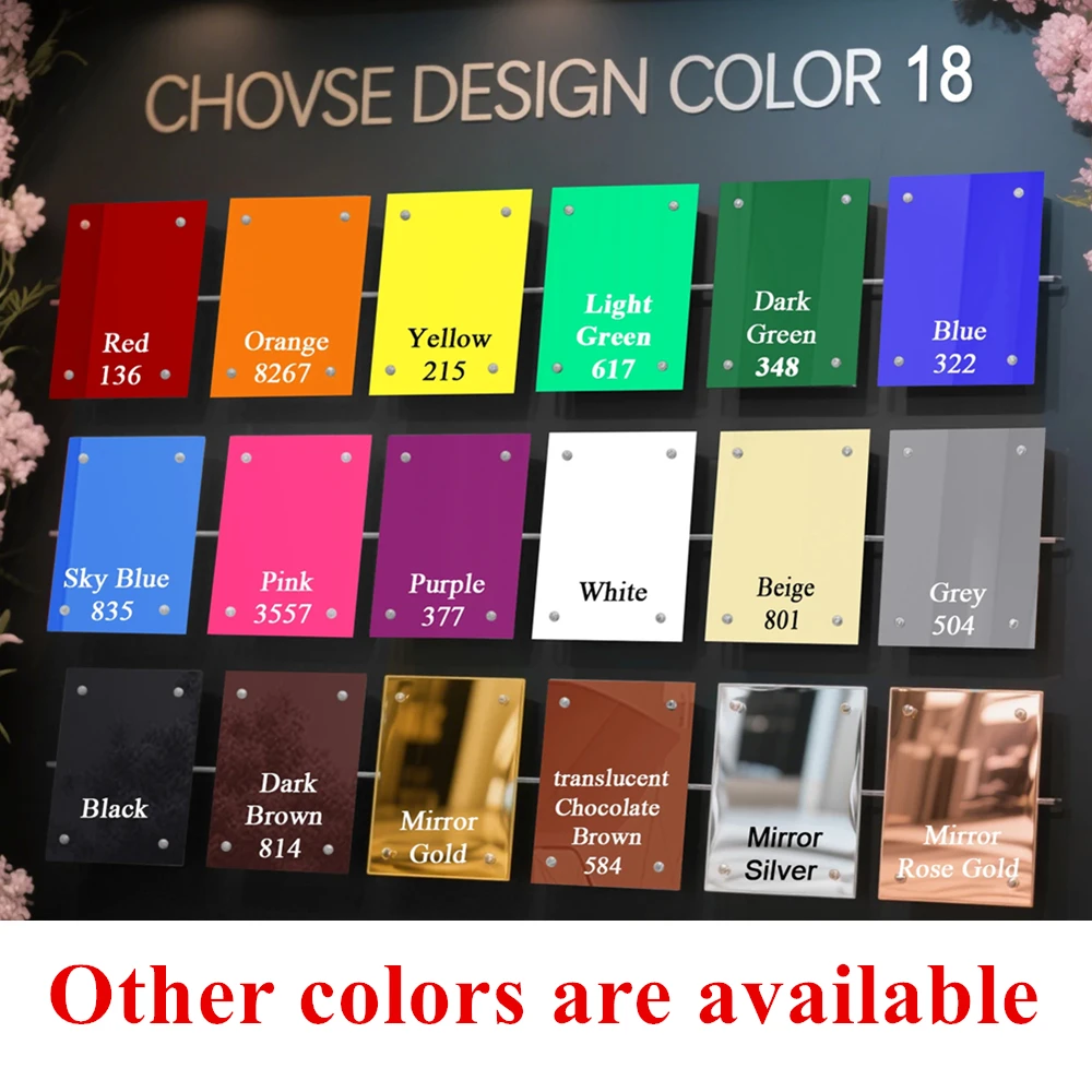 5mm de espessura colorido logo pared personalizado sinal de negócios acrílico logo personalizado de parede marca registrada sinal de parede para bar/salão de beleza/salão de cabeleireiro - Image 5