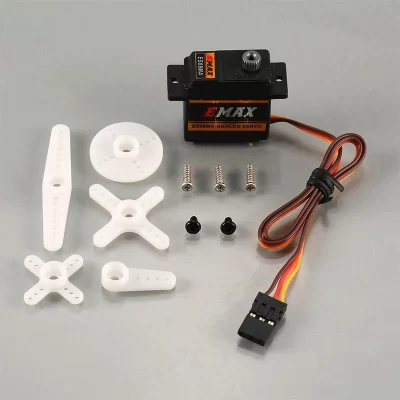 EMAX ES09MA Metal Analog Servo 14.8g Waterproof Servo with Gears Suitable for RC FPV Car Helicopter Boat Airplane Accessories