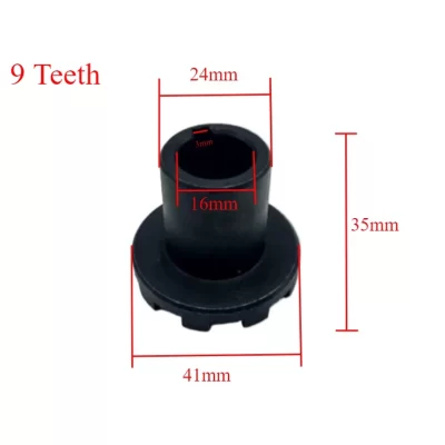 1pc For Bridgeport Mill Part Milling Machine Gearshaft Clutch Insert Combining Tooth 9 Teeth