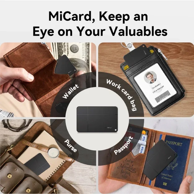 Mili Luggage Tracker Android Gps Location Tracker MiTag Work with Google Find My Smart Tracking Tag for Keys, Suitcase, Backpack - Image 4
