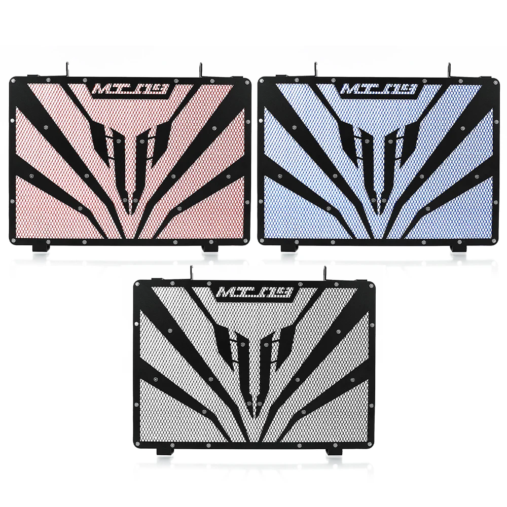 Motorcycle Radiator Guard For Yamaha MT09 MT-09 2021 2022 2023 2024 CNC Water Tank Grille Guard Protection Cover MT 09 2014-2020 - Image 6