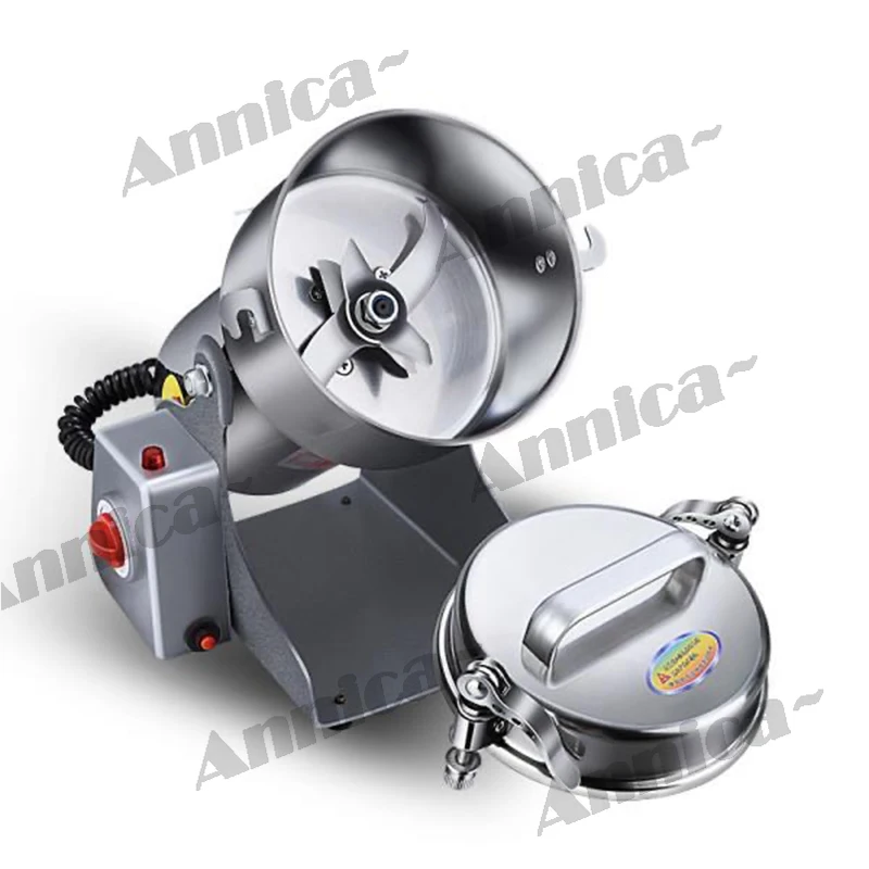 220V 800g Grains Spices Cereals Coffee Dry Food Grinder Mill Grinding Machine Flour Powder crusher 3000W 34000r/min