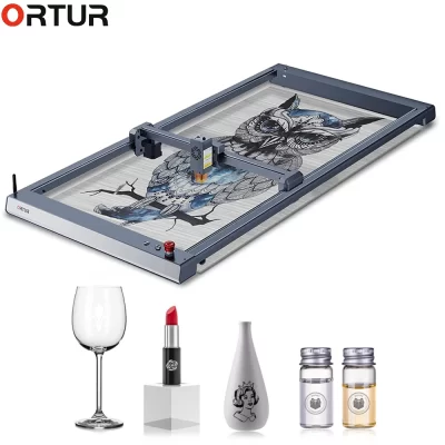 Ortur laser master 3 sem fio, amplia área 400*850mm, gravador a laser de alta velocidade, máquina de corte de madeira com módulo laser de 10w