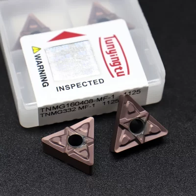 TNMG Ferramentas De Torneamento De Metal Externo, Inserções De Carboneto, Ferramenta De Torno, Peças De Máquinas, TNMG160408, MF1 1125
