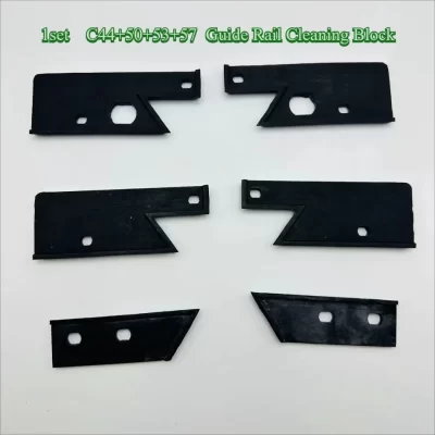 Brand New Milling Machine Part Saddle Knee Wiper No. 3 C44+50+53+57 Dovetail Guide Rail Cleaning Block 1set