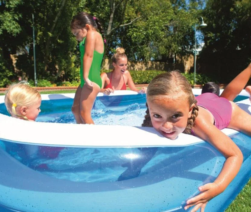 2.6M/2M Swimming Pool Large Pools for Family Inflatable Framed Removable Bathtub Kids Beach Ourdoor Game Indoor for Cottages - Image 6