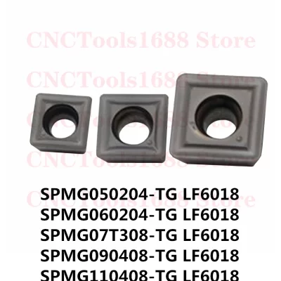 DESKAR SPMG050204 SPMG060204 SPMG07T308 SPMG090408 SPMG110408-TG LF6018 U Broca Inserção de carboneto SPMG Inserções