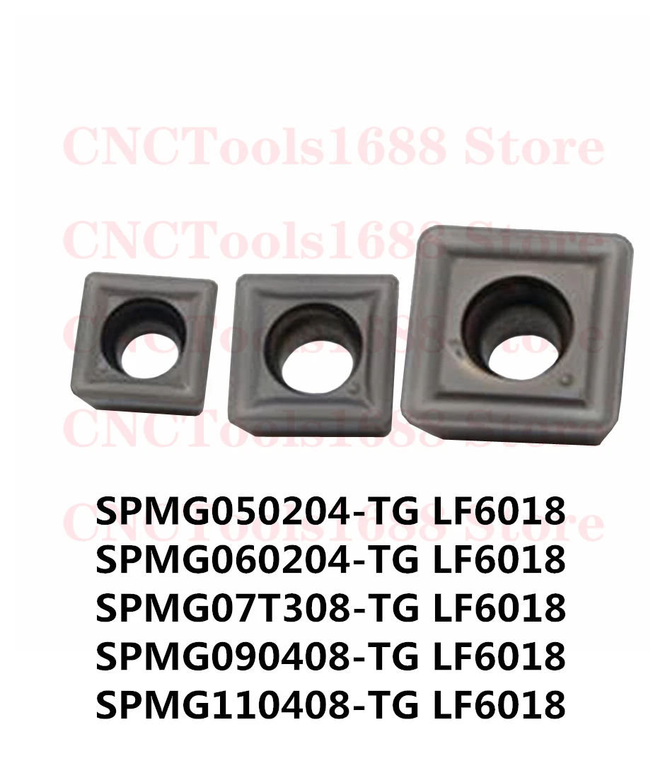 DESKAR SPMG050204 SPMG060204 SPMG07T308 SPMG090408 SPMG110408-TG LF6018 U Broca Inserção de carboneto SPMG Inserções