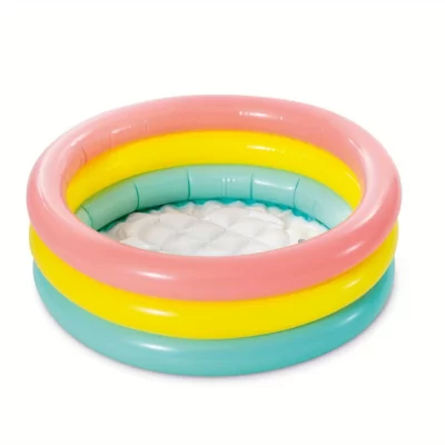 Tricolor Inflatable Baby Paddling Pool Pool Bath Sand Pool Ocean Ball Pool