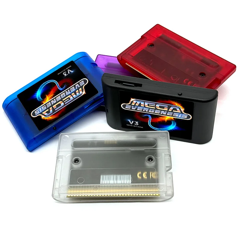 Mega Drive V3.0 Pro EDMD Remix MD V3 Game Cartridge for SEGA MegaDrive GENESIS US/JP/EU 16-bit Video Game Console - Image 2