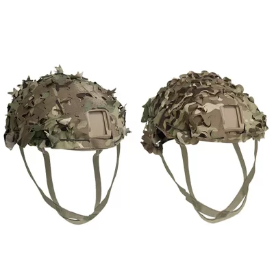 3d camo laser corte folha forma airsoft capacete capa malha capacete pano paintball paraquedista caça airsoft capacete acessórios