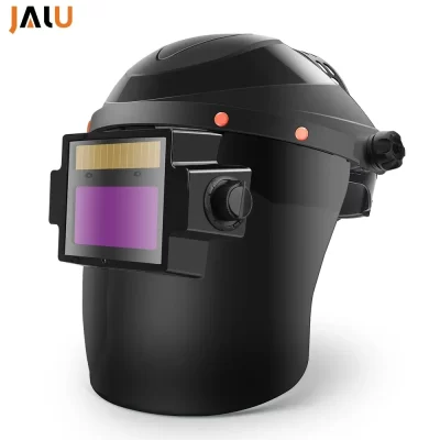 Máscara de soldagem auto soldadora maquina de solda careta para soldar capacete de soldagem máscara de soldador cascos lente de solda azul 1112