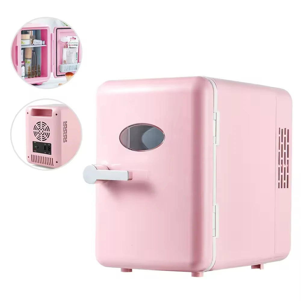 Mini Refrigerator for Cosmetics, Holds 4L Portable Fridge Cooler for Skincare,Cars, Offices,Dormitories Makeup Cooler - Image 5