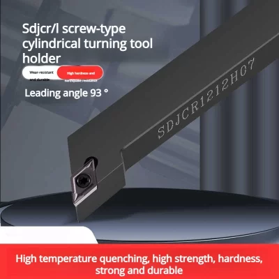 SDJCR1212 SDJCR1616 SDJCR2020 SDJCR2525 SDJCR3232 External Turning Tool SDJCR SDJCL Lathe Bar Turning Holder CNC Cutter Bar