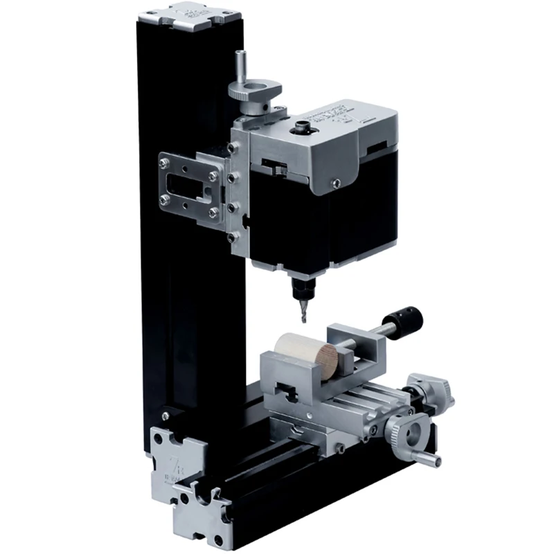 Mini Metal Milling Machine 60 W 12000 rpm Miniature Vertical Mill Lathe Woodworking DIY Miller - Image 2