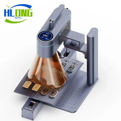 Laserpecker 4 lp4 slide portátil máquina de gravação a laser casa desktop máquina corte a laser logotipo marca diy cortador