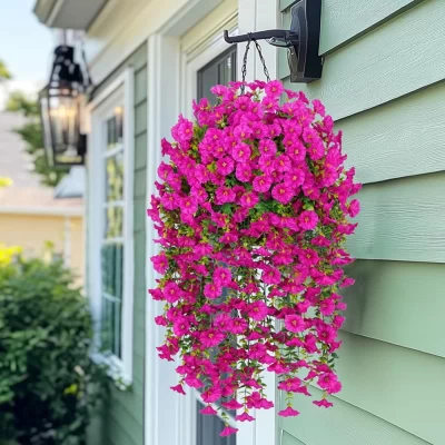 Flores artificiais videira manhã glória casamento casa quarto decoração festival de mesa Halloween jardim jardim ao ar livre arco DIY presente