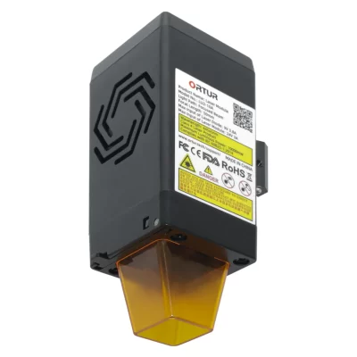 Módulo de laser ortur LU2-10A, 10w, 15000mm/min, feixe de laser de alta precisão, módulo de cabeça para máquina de gravação ortur