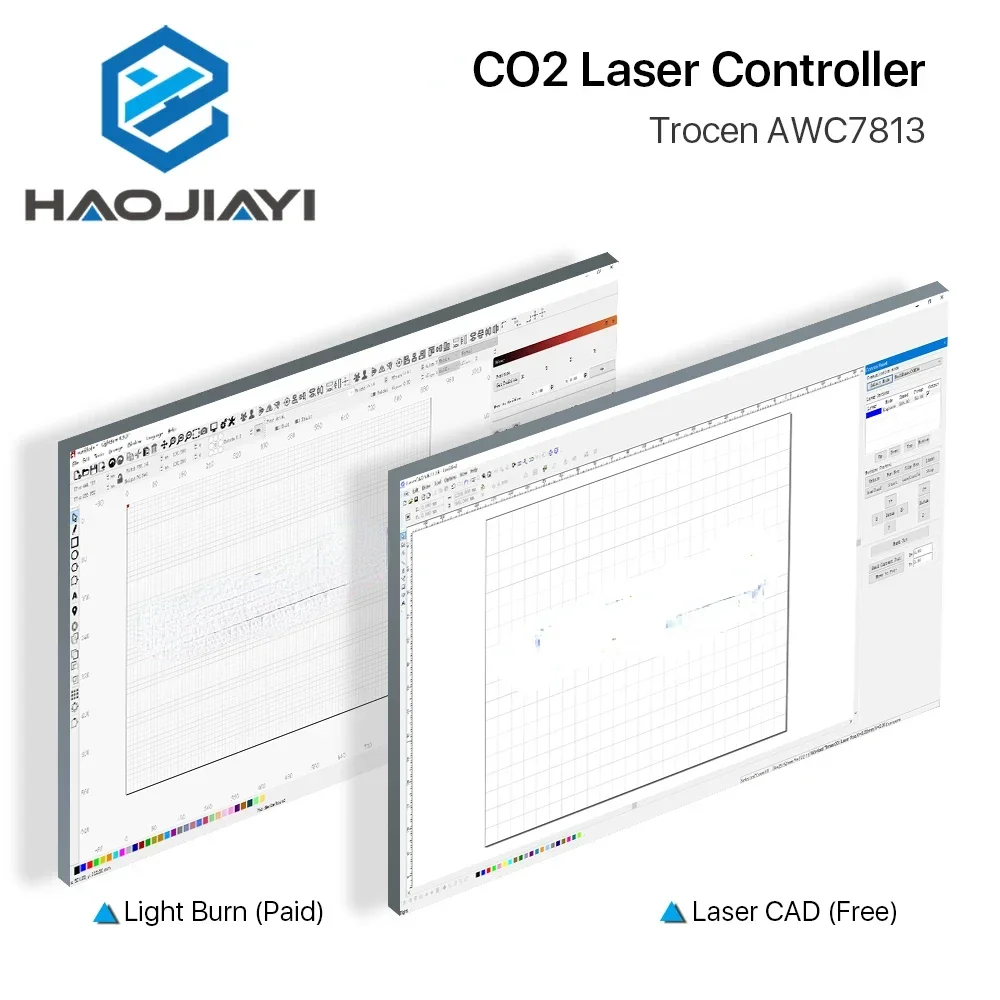 AWC7813 Sistema de controlador de laser CO2 DSP para máquina de corte e gravador a laser Co2 - Image 3