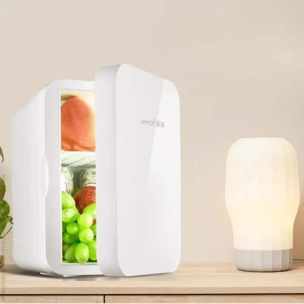 Portable 8L Mini Fridge Household Single Door Mini Cooler Box Digital Display Temperature Car Freezer Beauty Food Refrigerator - Image 2
