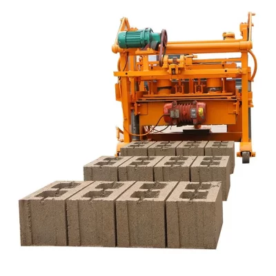 Tijolo concreto móvel pequeno manual padrão QTF40-3A que faz o equipamento da máquina