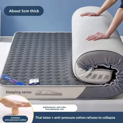 Inflatable Mattresses Furniture Shoulder Bag Viscoelastic Mattress 90x190 Single Bed Pad Natural Latex Mattress