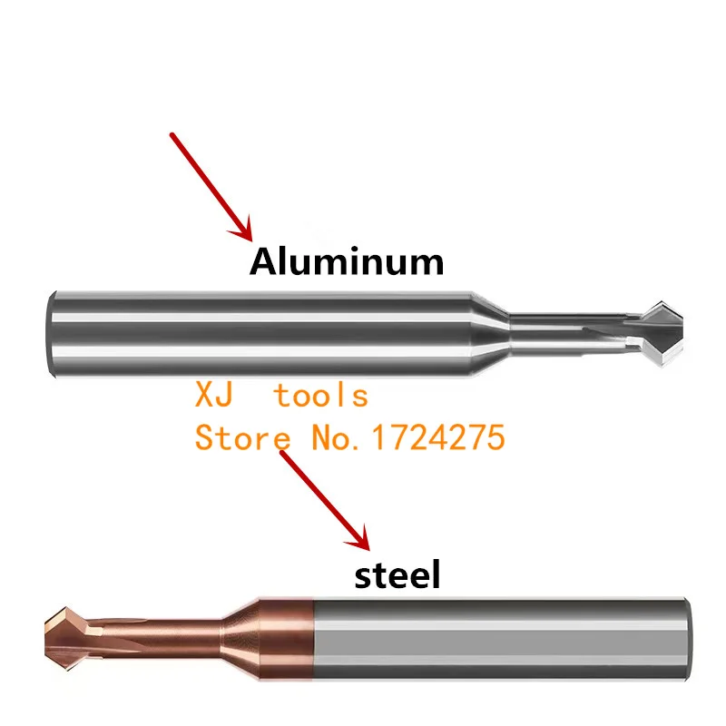 1pcs Front Back Deburrer Double Angular Chamfering Cutter Inner Chamfer 90 Degree for Metal Hole Internal Burr Removal CNC Tool - Image 2