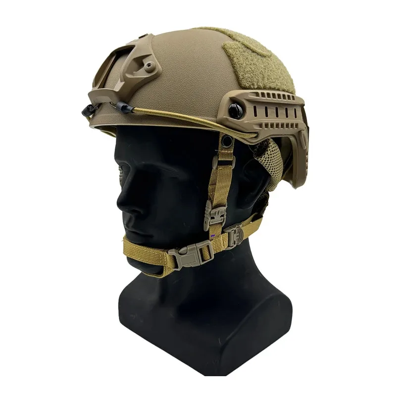 Capacete rápido airsoft mh capacete abs novo engrossado ao ar livre pj pistola de ar tiro cs equipamentos de proteção - Image 6